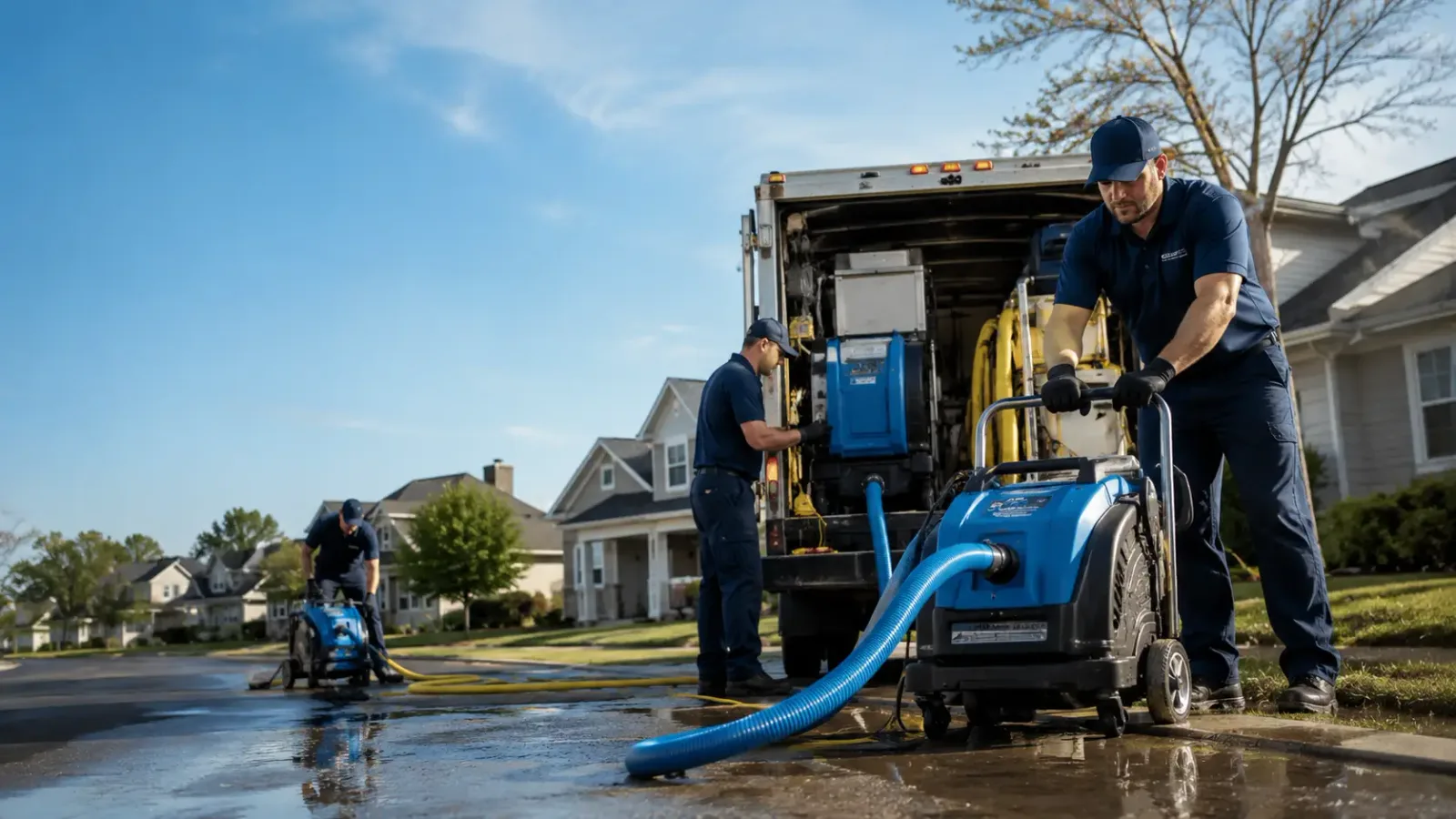 Flood Damage Cleanup in White Plains, KY